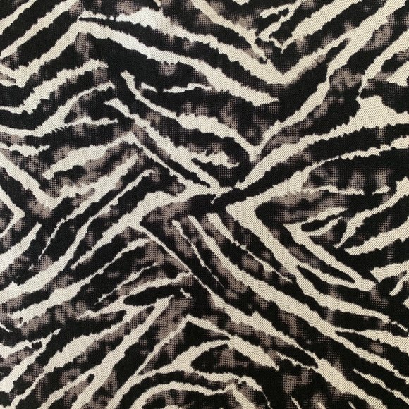 CHICOS Kierman Cardigan Jacket With Elaborate Metal Trim & Stunning Zebra Lining - Picture 5 of 8